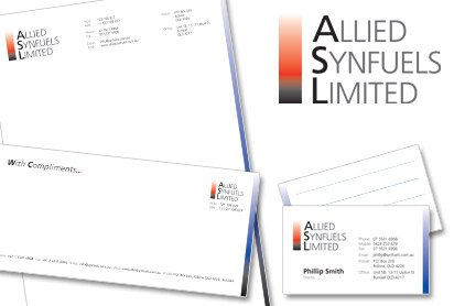 Stationery Design for Allied Synfuels Limited