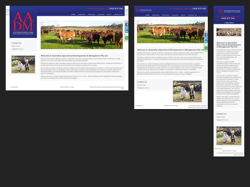 Australian Agricultural Developments & Management