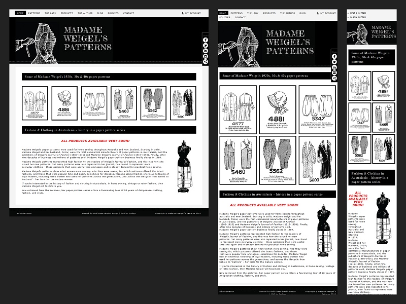 Madame Weigel's Patterns